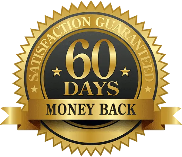 BurnSlim 60-Day Money-Back Guarantee Badge
